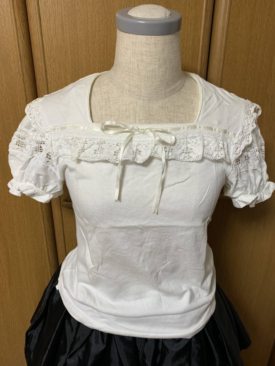 BABY, the Stars Shine Bright カットソー お袖取り外し ハートレース