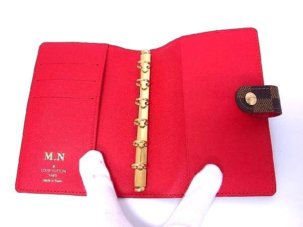 【美品】ルイヴィトン ダミエ アジェンダ PM 手帳カバー 正規品 1円 □極美品□ LOUIS VUITTON ルイヴィトン R20967 ダミエ アジェンダ
