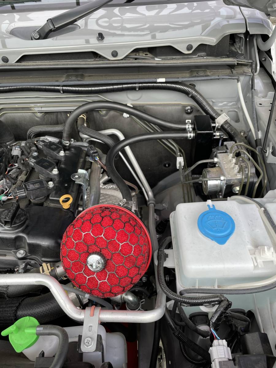 HKS レーシングサクション ジムニー 70020-AS106 HKS（エッチケーエス） Φ150-60&frasl;Red | 吸気系パーツ レーシングサクション(エアクリーナー JB64W Racing JB64用 JB64 オイル Suction：ジムニー 公式通販