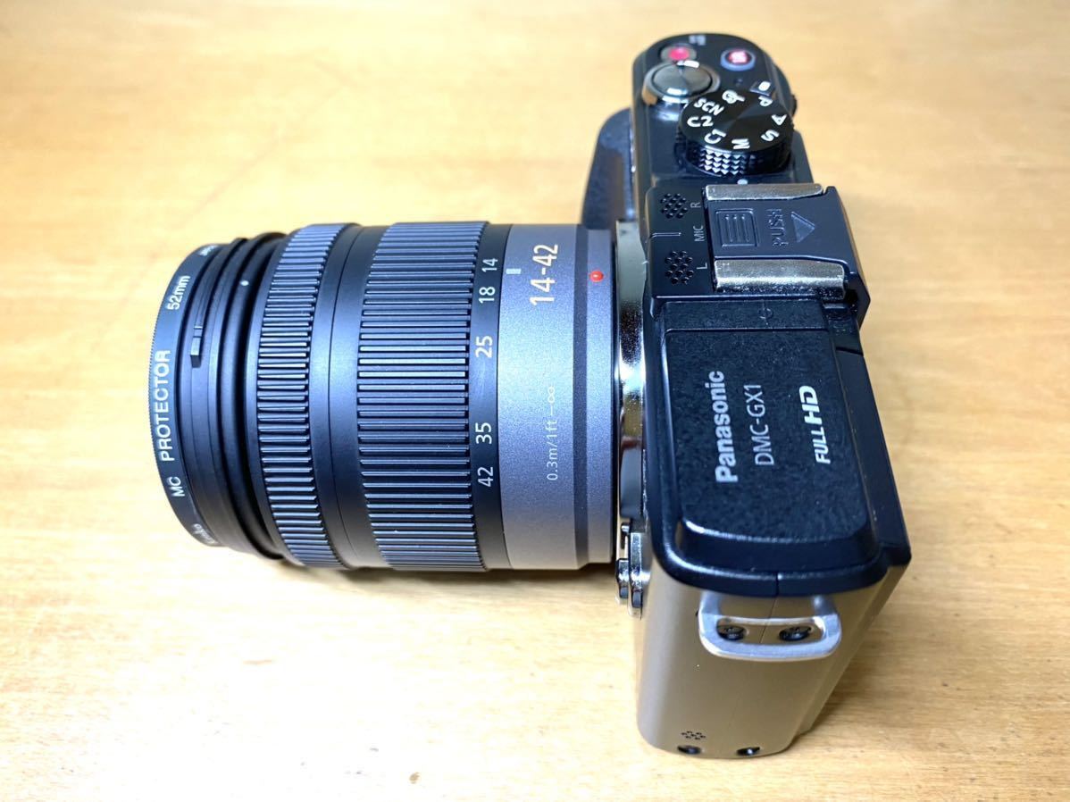 パナソニック Panasonic LUMIX GX1 14-42mm レンズ付き_5