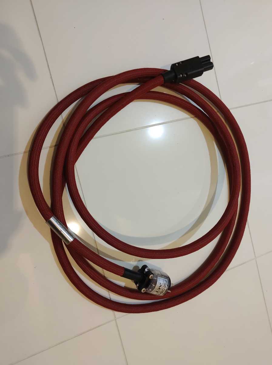 オーディオみじんこ 長尺 電源ケーブル　3.7m　AUDIO MIJINKO　AET PSE-320HR PSE-018H オーディオ・ノートの銀線 RCA（0.75m）ペア S3-1（Signature） 50BNC同軸デジタルケーブル DIG-T50 中古