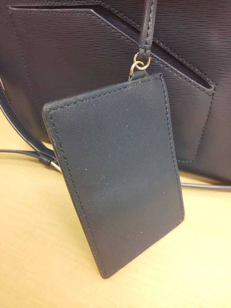 お買い得，100%新品 35778◆Paul Smith ポールスミス 2WAY レザー ハンドバッグ ショルダーバッグ レディース 定期入れ