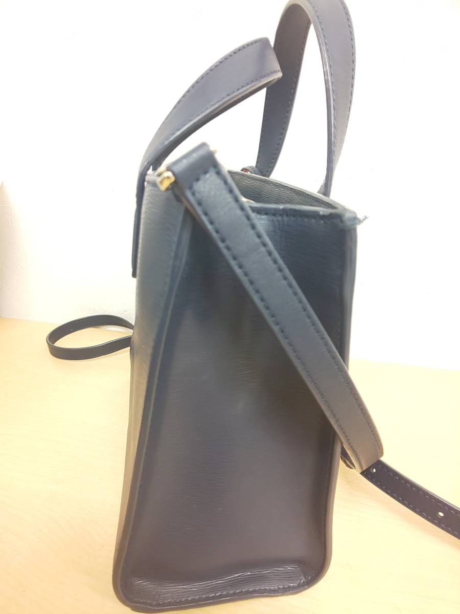 お買い得，100%新品 35778◆Paul Smith ポールスミス 2WAY レザー ハンドバッグ ショルダーバッグ レディース 定期入れ