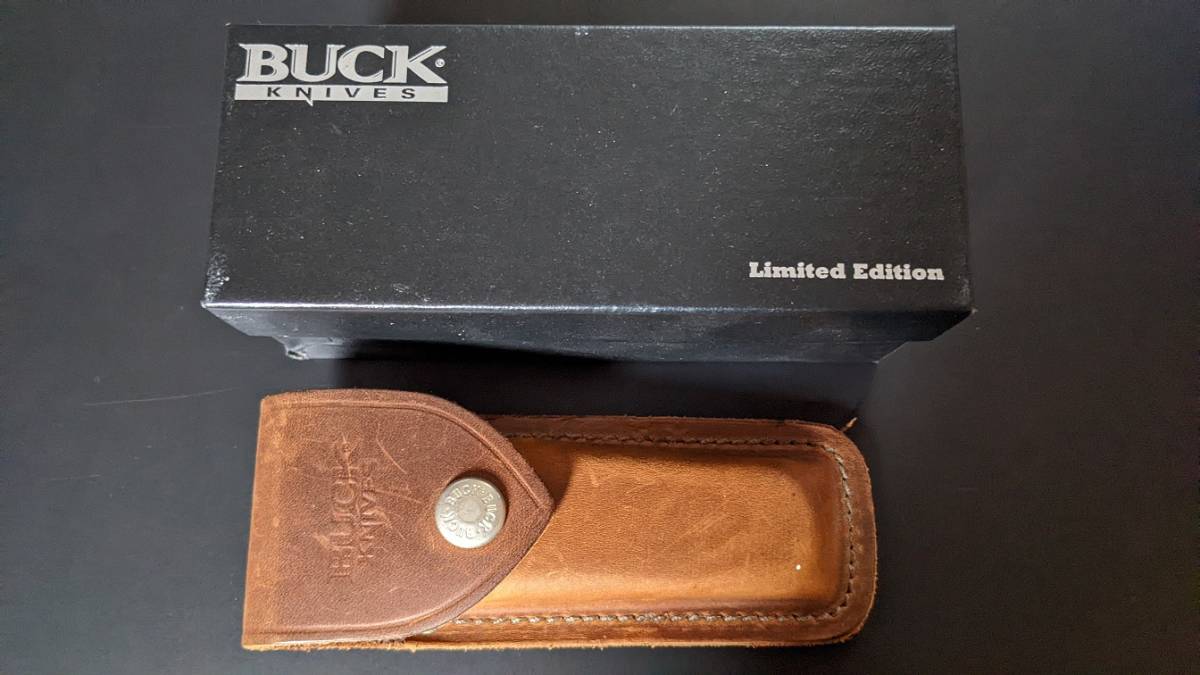 BUCKバック ナイフ110 廃盤限定モデル 90/500本 カスタム  