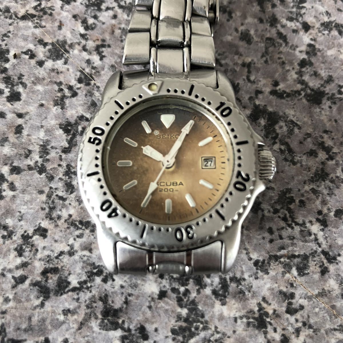 電池切れ SEIKO セイコー ダイバー ウォッチ 腕時計SEIKO  