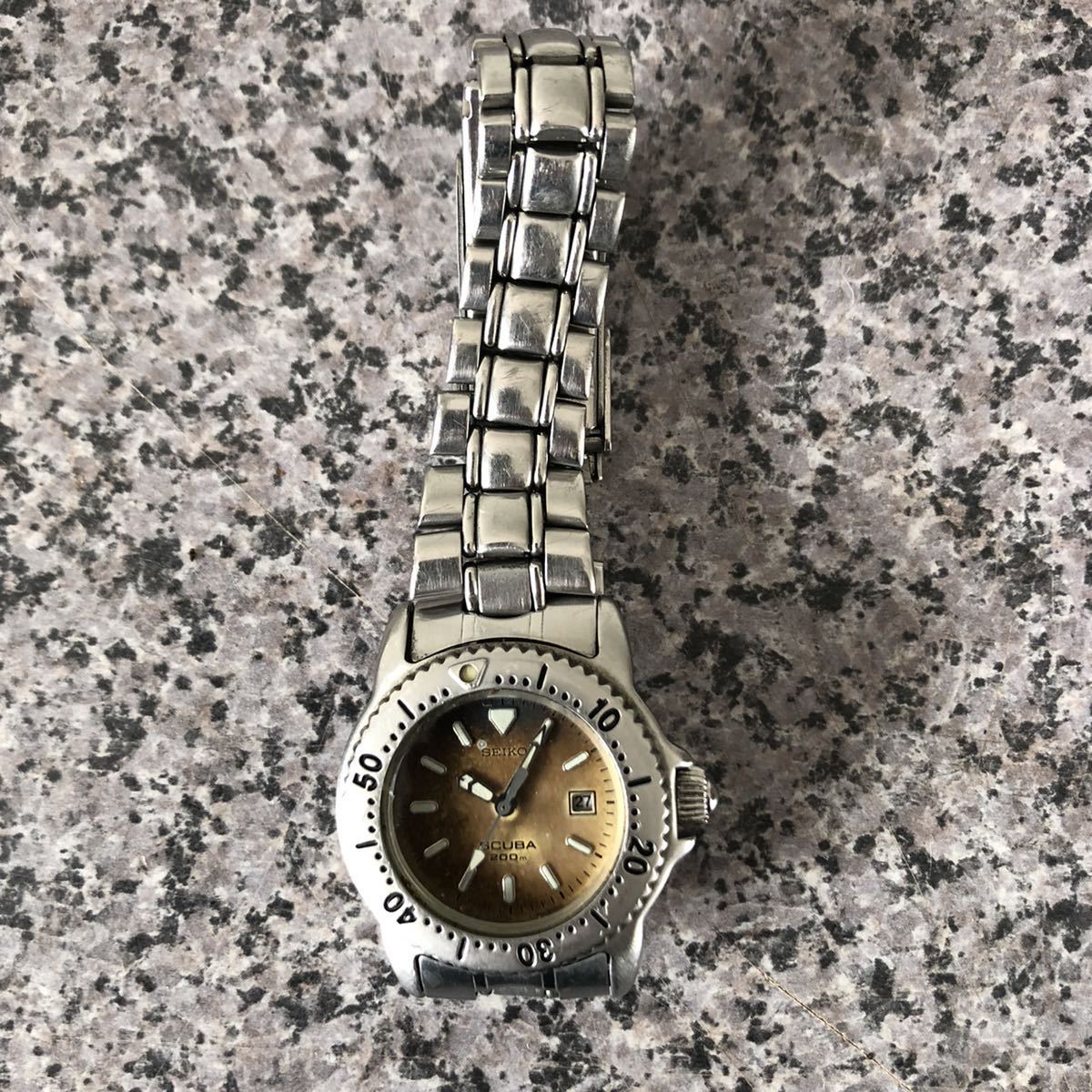 電池切れ SEIKO セイコー ダイバー ウォッチ 腕時計SEIKO  