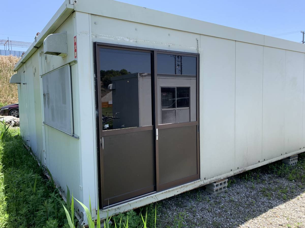 3連棟 ユニットハウス プレハブ 5.5m 棟 中古ユニットハウス・プレハブ 