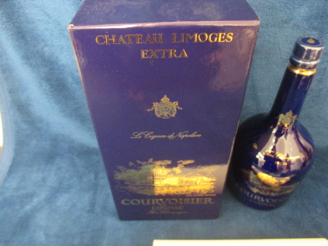 COURVOISIER LIMOGES EXTRA リモージュ 陶器ボトル COURVOISIER