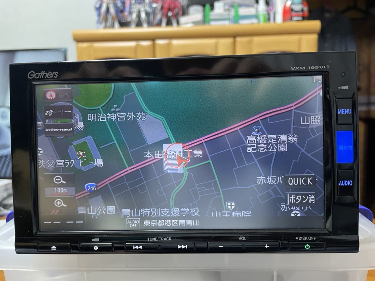 ホンダ純正メモリーナビ Gathers VXM-195VFI 地図データ2021年版データ 