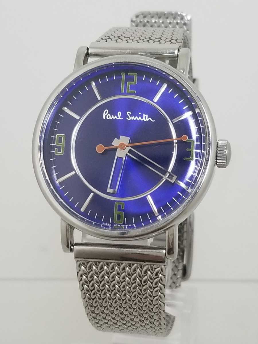 Paul Smith 腕時計 ポールスミス ほぼ未 BLOCKCHRONO Smithポール 