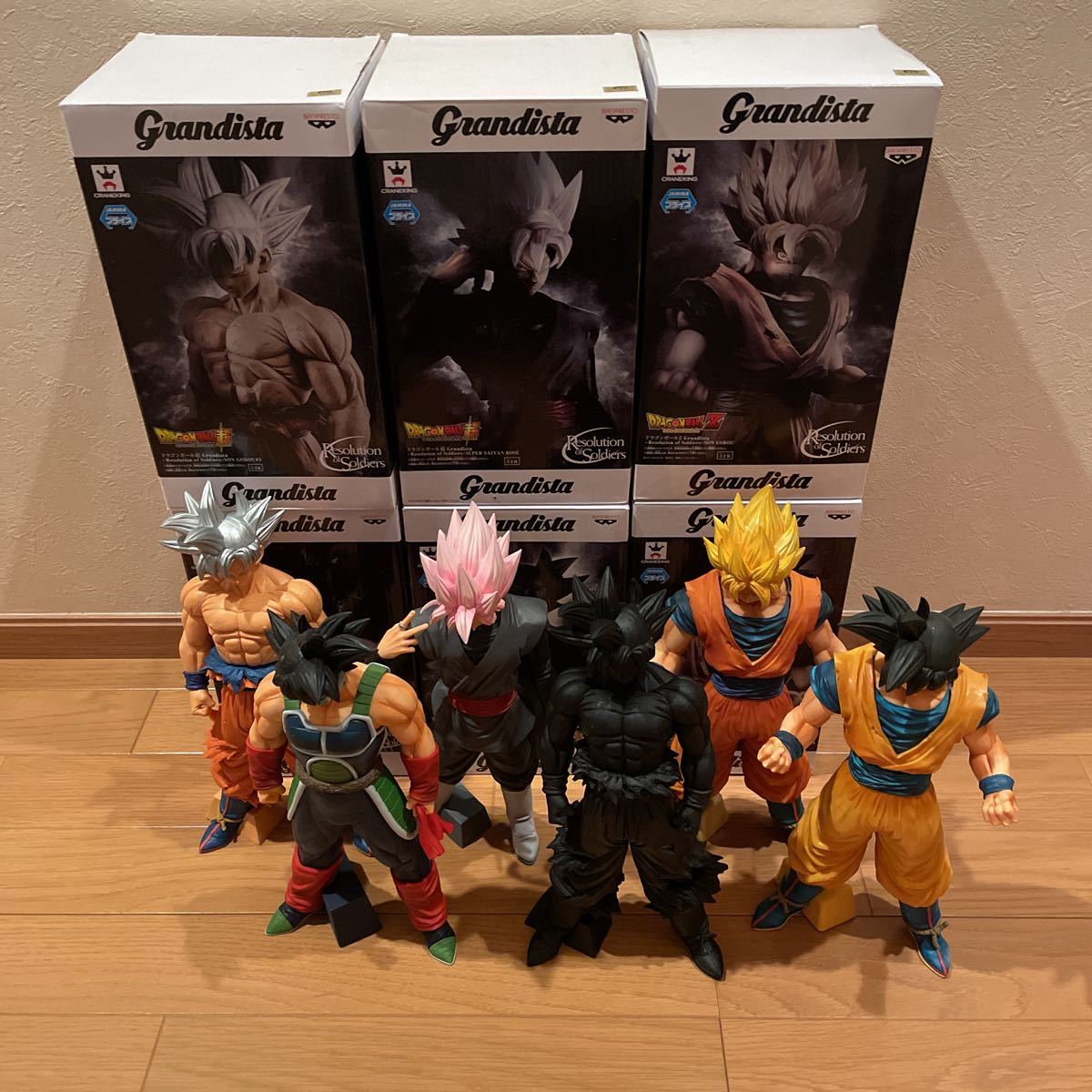 ドラゴンボール フィギュア まとめ売り Grandista 孫悟空 スーパーサイヤ人 ロゼ ゴクウブラック バーダック 身勝手の極意 セット ドラゴンボール 売買されたオークション情報 Yahooの商品情報をアーカイブ公開 オークファン Aucfan Com