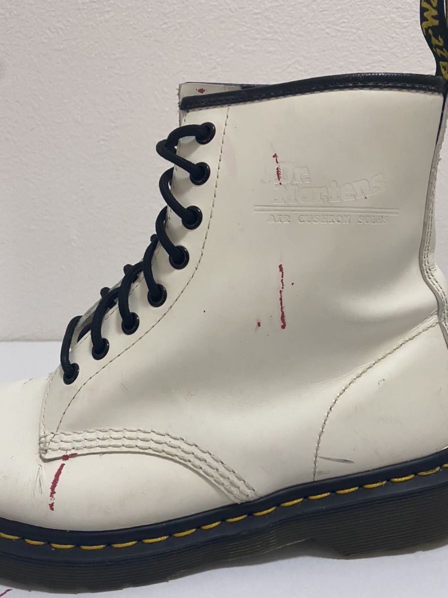 Dr Martens ドクターマーチン レースアップブーツ レザーブーツ ブーツ シューズ メンズ 靴 白 White 27cm Uk8 Uk8 売買されたオークション情報 Yahooの商品情報をアーカイブ公開 オークファン Aucfan Com