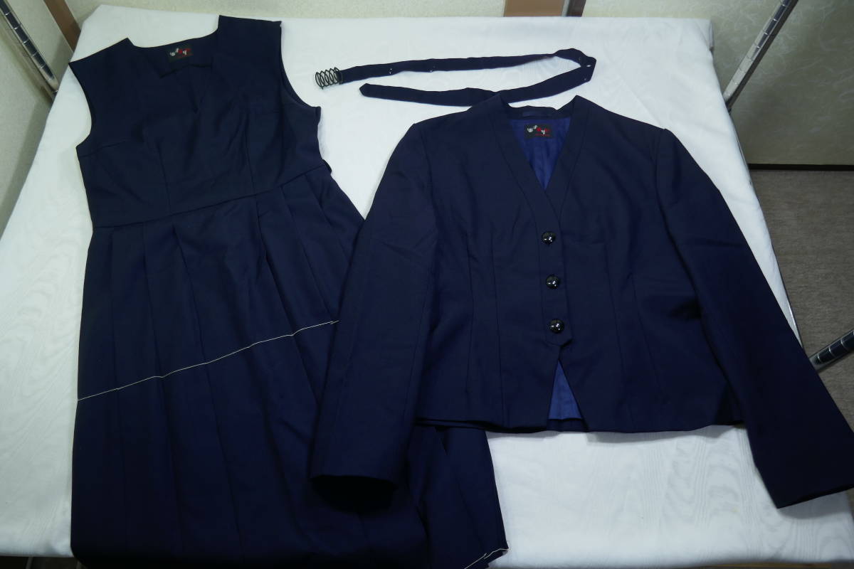 11 東京都 跡見学園 中学校 高校 旧制服 ブレザー 6el ジヤンパースカート 4 63 ベルト付き ナポリヤ 検 女子校 制服 学生服 お嬢様 学生服 売買されたオークション情報 Yahooの商品情報をアーカイブ公開 オークファン Aucfan Com