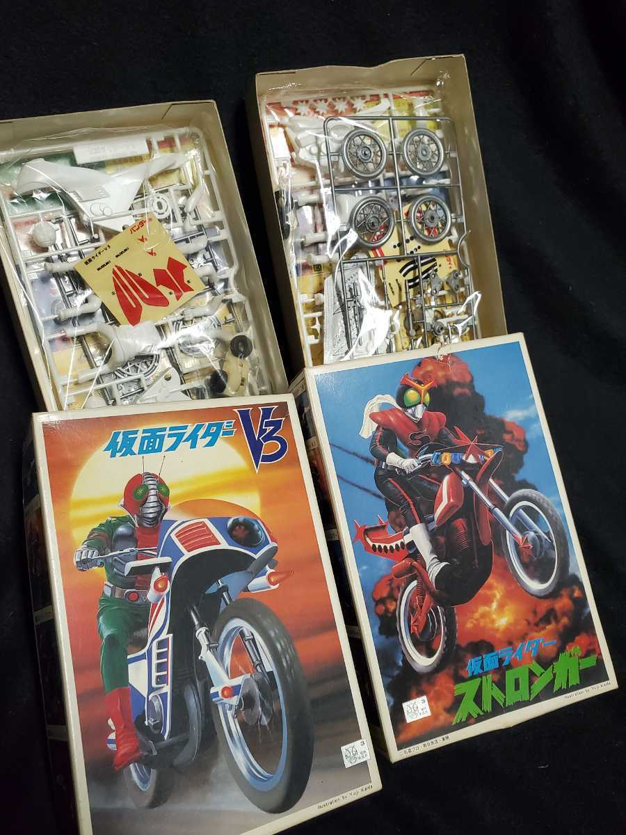 □バンダイ 昭和 仮面ライダー プラモデル 仮面ライダー1号 V3