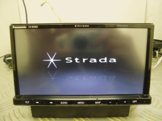 超激得，新品 作動確認済み パナソニック ストラーダ CN-RE06D 地図 2019年 DVD CD SD USB Bluetooth(メモリーナビ)｜売買されたオークション情報、yahooの商品情報をアーカイブ公開 - オークファン メモリーナビ