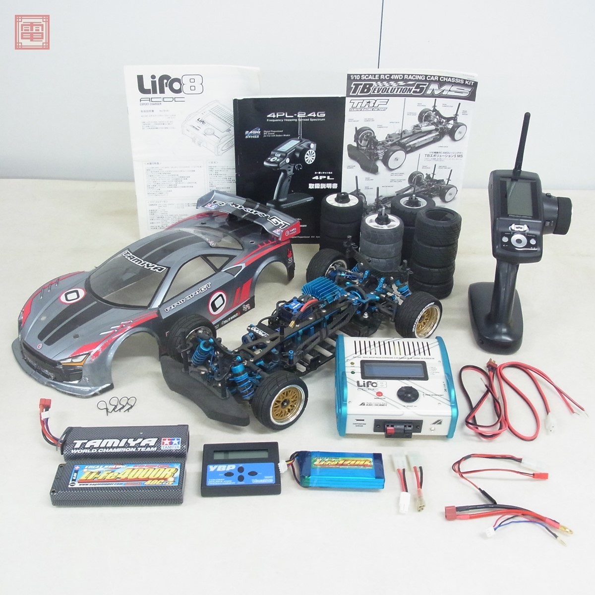 タミヤ TB 1⁄10RC MS | - Yahoo!オークション シャーシ TRFシリーズ 1