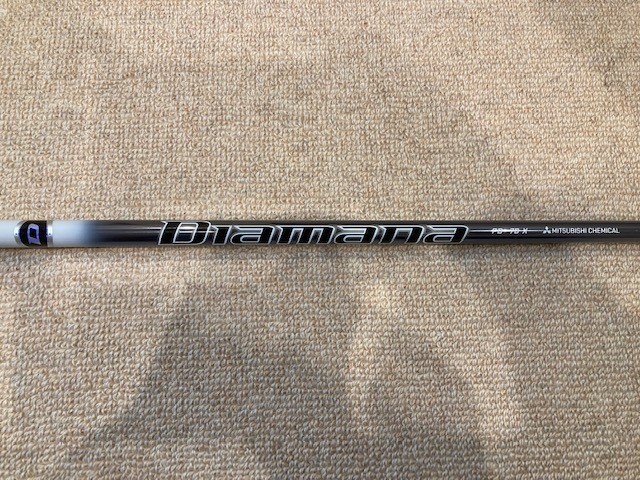 テーラーメイド ドライバー用シャフト ディアマナ PD70X☆日本仕様 