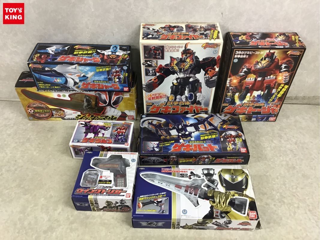 【定番人気，安い】 1円 同梱不可 ジャンク ゲキレンジャー シンケンジャー等 ゲキトージャ ゲキウルフ 他(その他)｜売買されたオークション情報、yahooの商品情報をアーカイブ公開 - オークファン その他