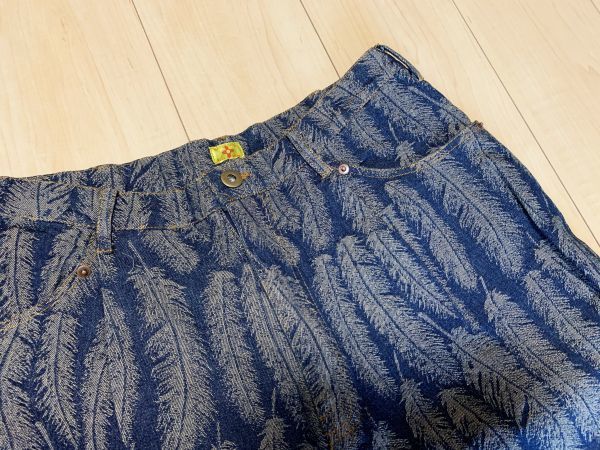 キャピタル KAPITAL フェザー インディゴショーツ ショートパンツ 