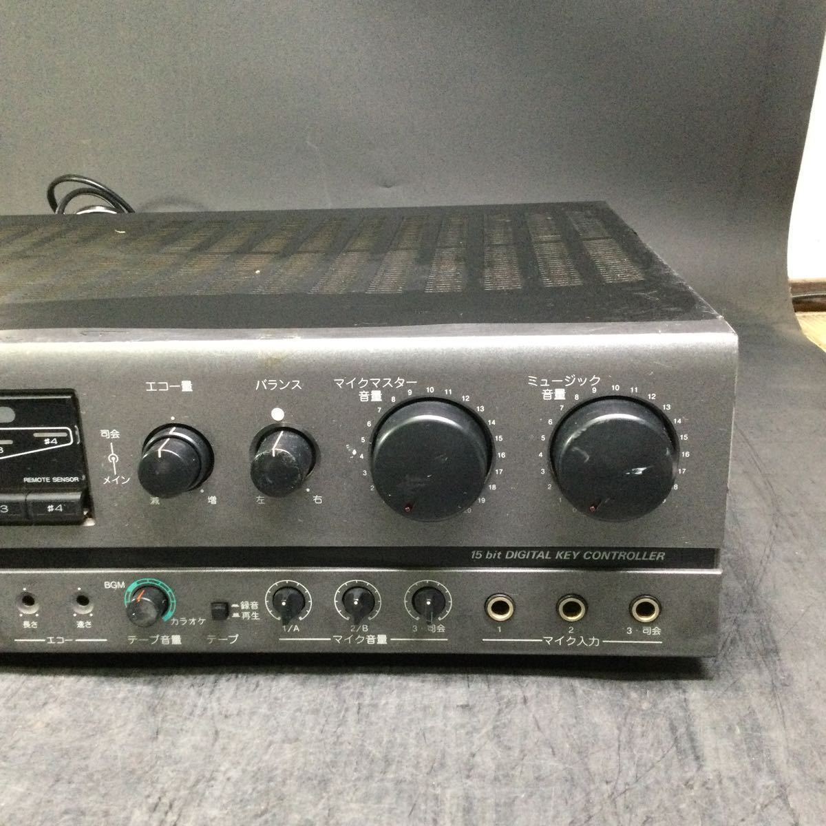 カラオケ機器　DA-X2N　BMB　通電確認済み カラオケ機器 DA-X2N BMB 通電確認済み BMB カラオケミキシングアンプ