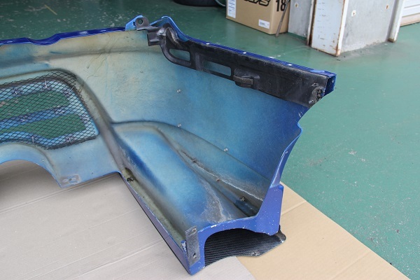 インプレッサ WRX STI GDB バリス リアバンパー リアディフューザー カーボン、ボルテックスジェネレーター カーボン 付き WRX インプレッサ STI BUMPER のパーツレビュー 絶版インプレッサ