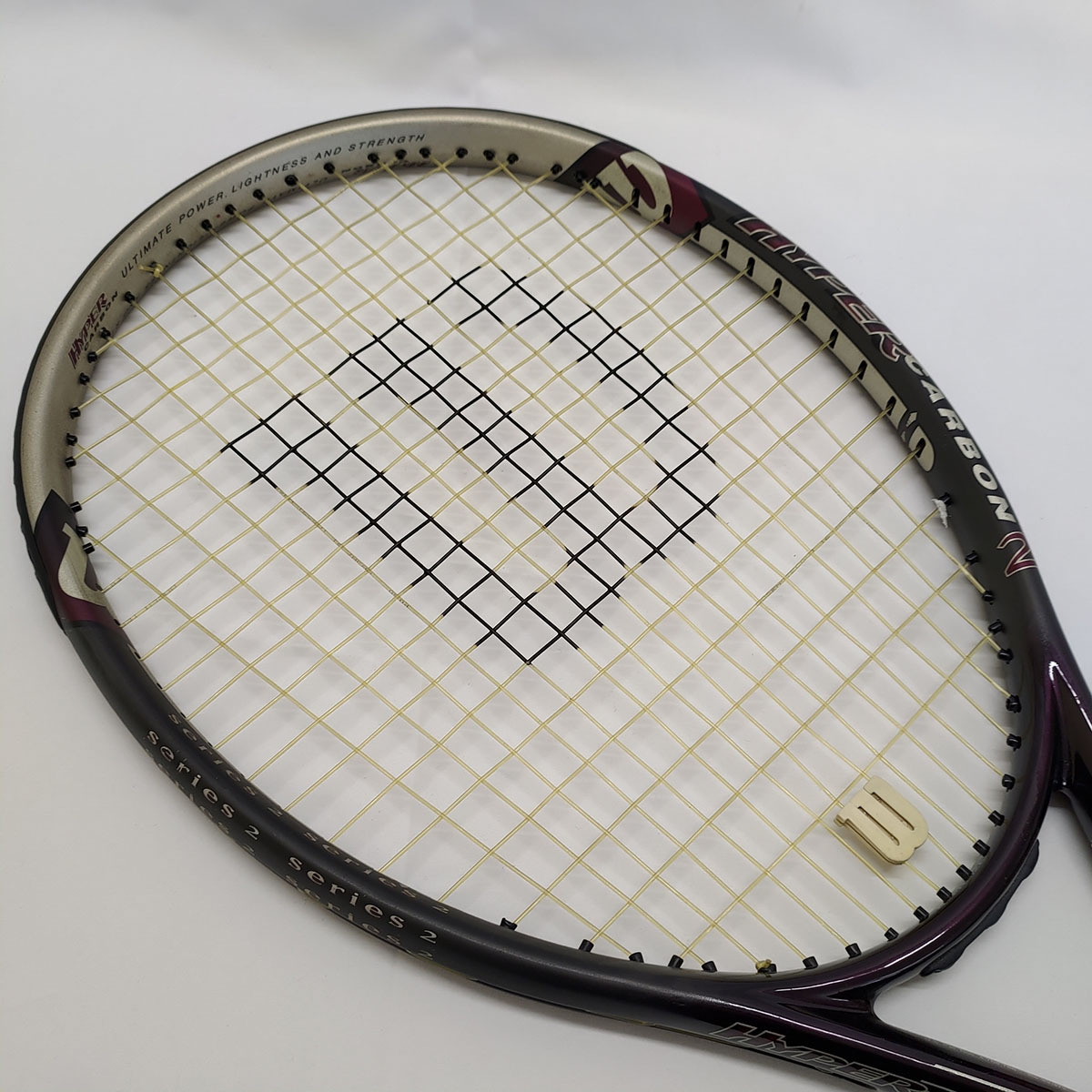 中古】ウイルソン 1.8 硬式テニス ラケット carbon HYPER HAMMER 