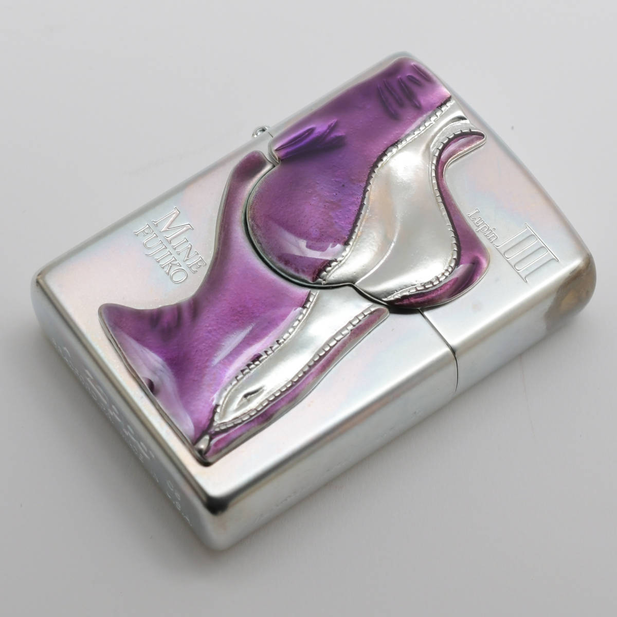 zippo 2008年 ルパン三世 峰不二子 FUJKO パープル 未使用品 zippo 2008年 ルパン三世 峰不二子 FUJKO パープル 未使用品
