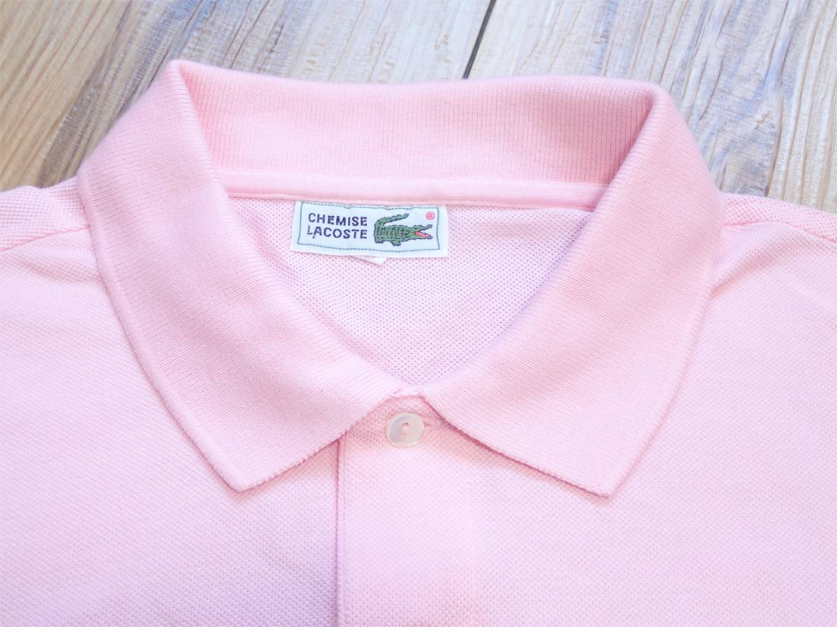 Lacoste ラコステ モジワニ 半袖 ポロシャツ ピンク メンズ サイズ5 Ll スポーツウエア ゴルフウエア 5 売買されたオークション情報 Yahooの商品情報をアーカイブ公開 オークファン Aucfan Com