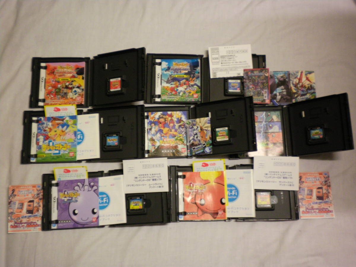 Ds デジモンストーリー ロストエボリューション ムーンライト サンバースト 超クロスウォーズ レッド ブルー チャンピオンシップ 7本 ロールプレイング 売買されたオークション情報 Yahooの商品情報をアーカイブ公開 オークファン Aucfan Com