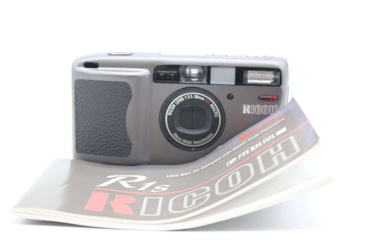 【新作入荷，セール】 Y1782 リコー Ricoh R1S 30mm MC Macro 説明書付き コンパクトカメラ ジャンク(コンパクトカメラ)｜売買されたオークション情報、yahooの商品情報をアーカイブ公開 - オークファン コンパクトカメラ