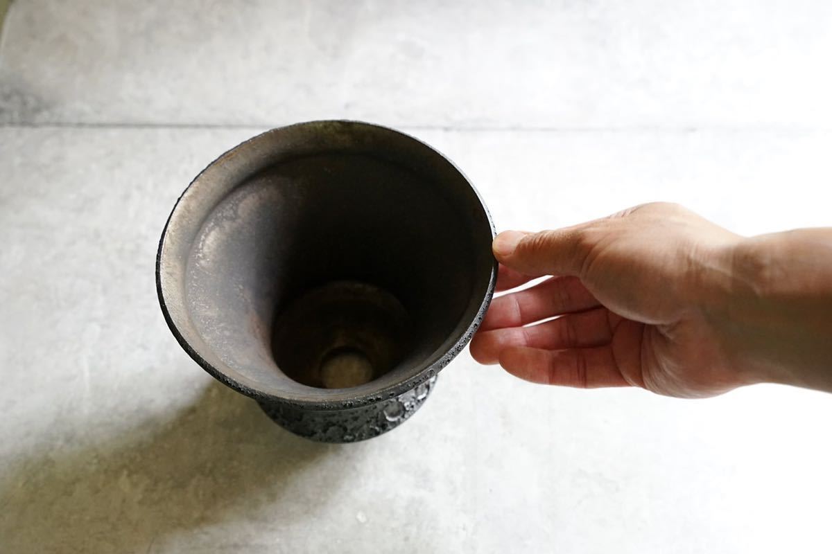 Mederu pot ドリッパー M Crater Black カタチ製作所 katachi