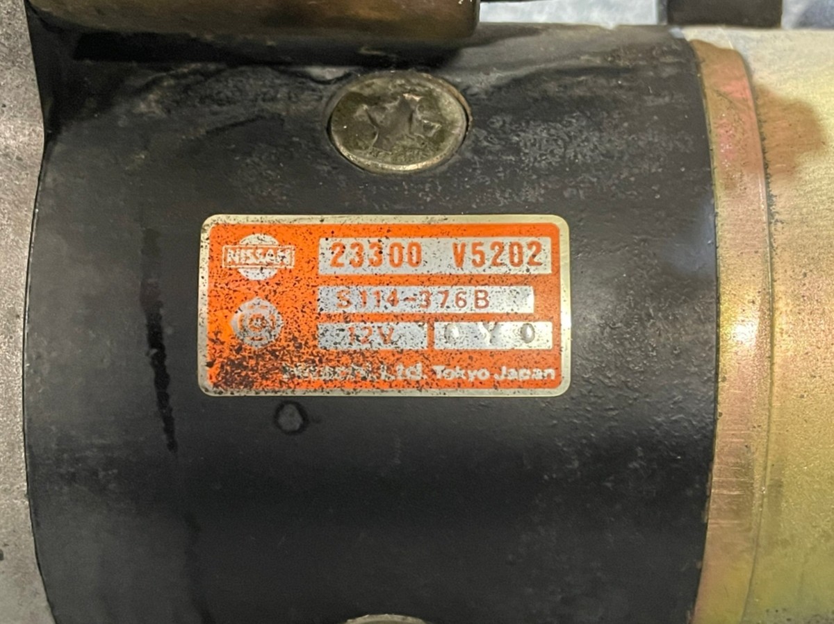 グロリアワゴン E-WY30 純正 セルモーター VG20E AT 動作確認済 希少