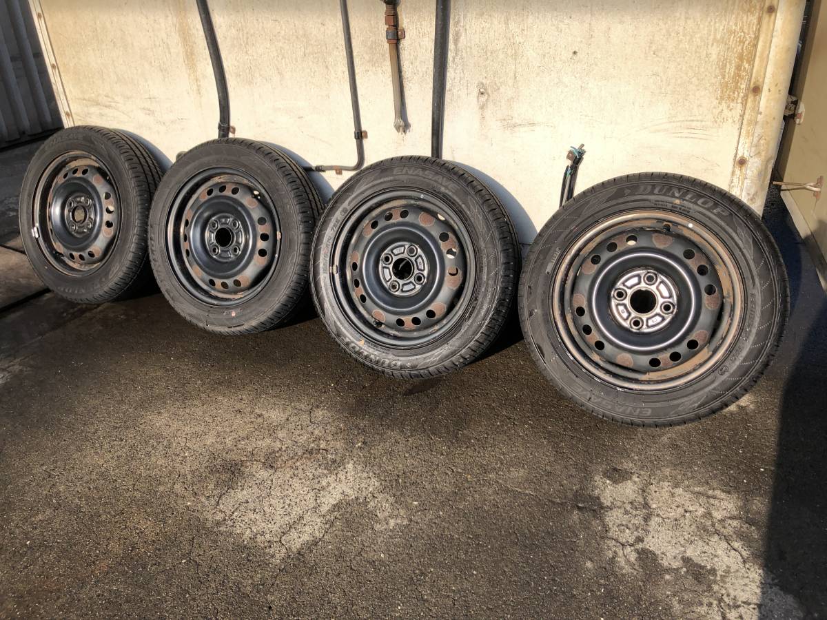 2021年 タイヤ 155/65R14 ダンロップ ENASAVE EC204 ダイハツ ミラ