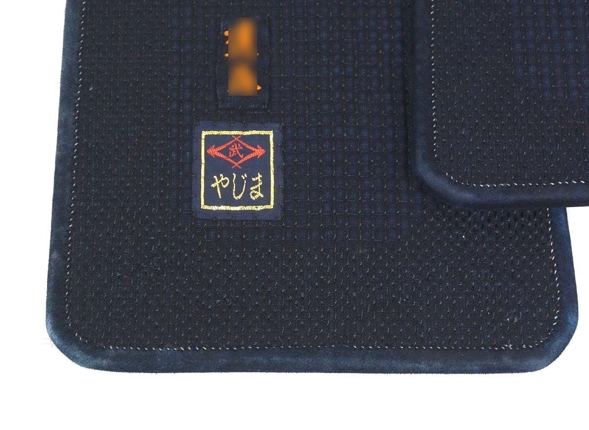 s3905◇垂単品◇一般向け◇やじま◇手刺1.5分◇6段飾◇紺鹿革◇刺し 