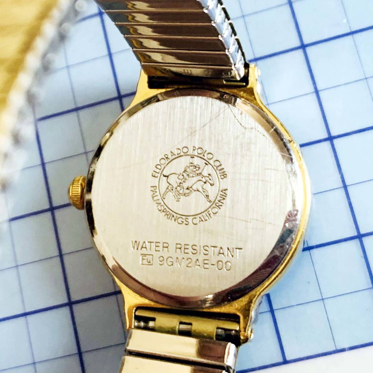 美品 ELDORADO POLO CLUB エルドラド ポロ クラブ レディース腕時計 