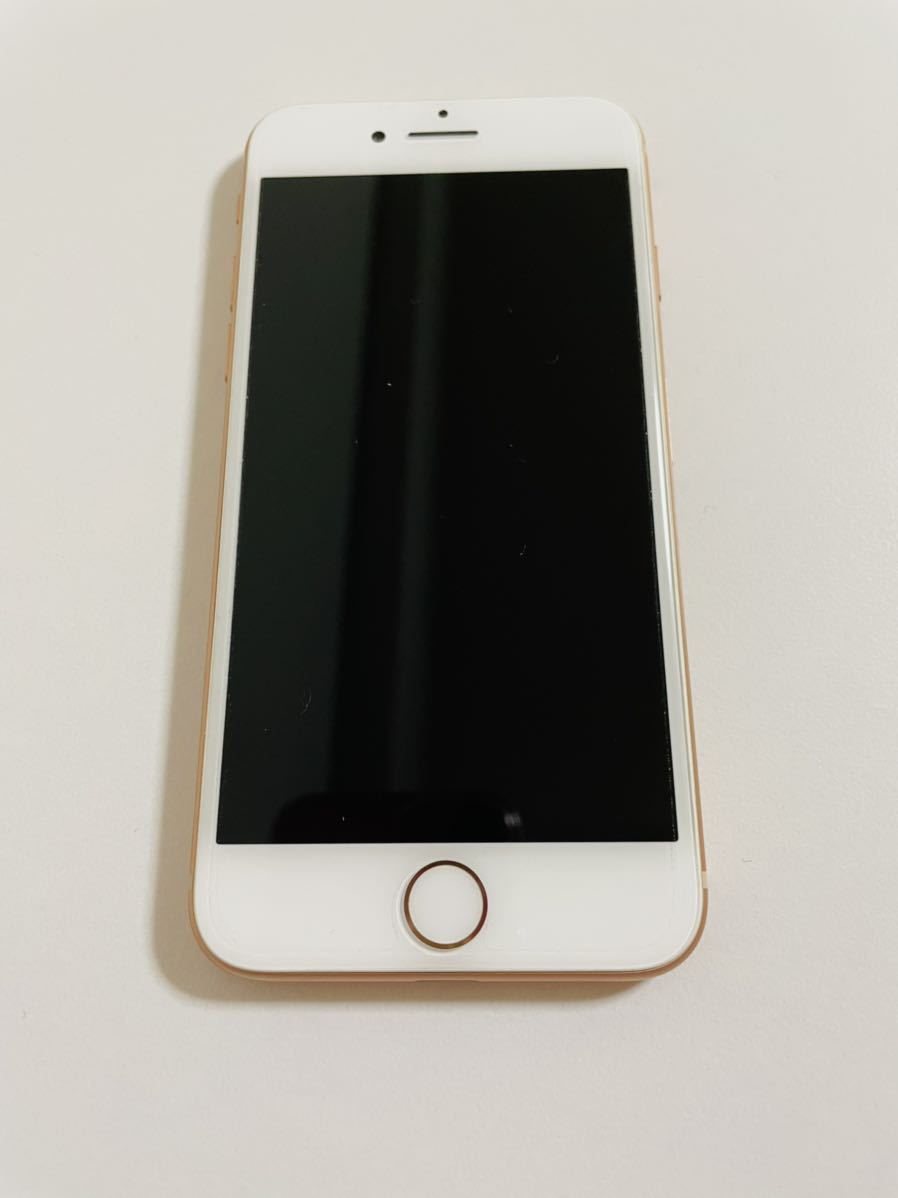 公式通販 美品 iPhone8 ゴールド 64GB simフリー