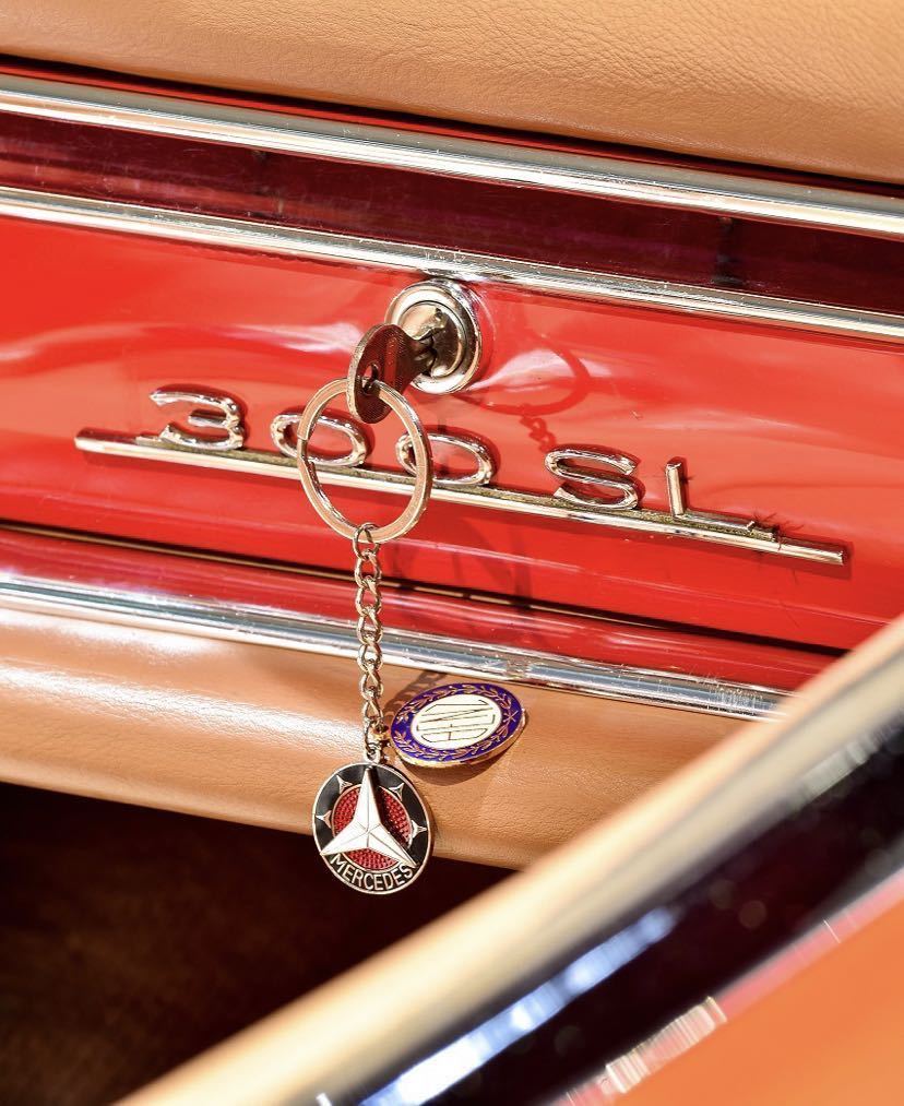 メルセデスベンツ 純正品 クラシック エンブレム キーリング 300SL 