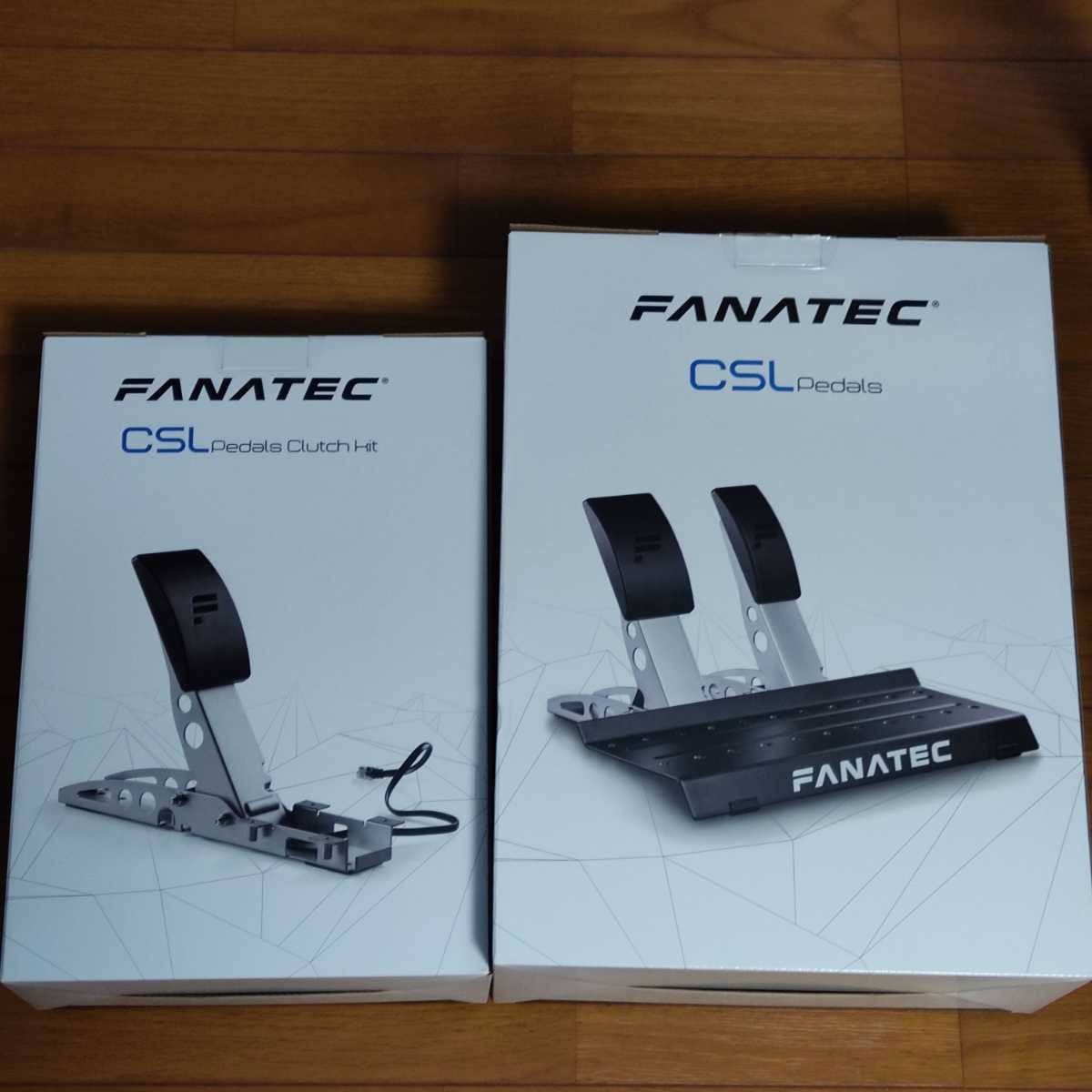 FANATEC CSL Pedals と Clutch Kit セット 12Bit 高精度 ファナテック 