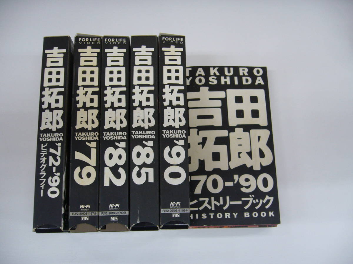 吉田拓郎ビデオグラフィー