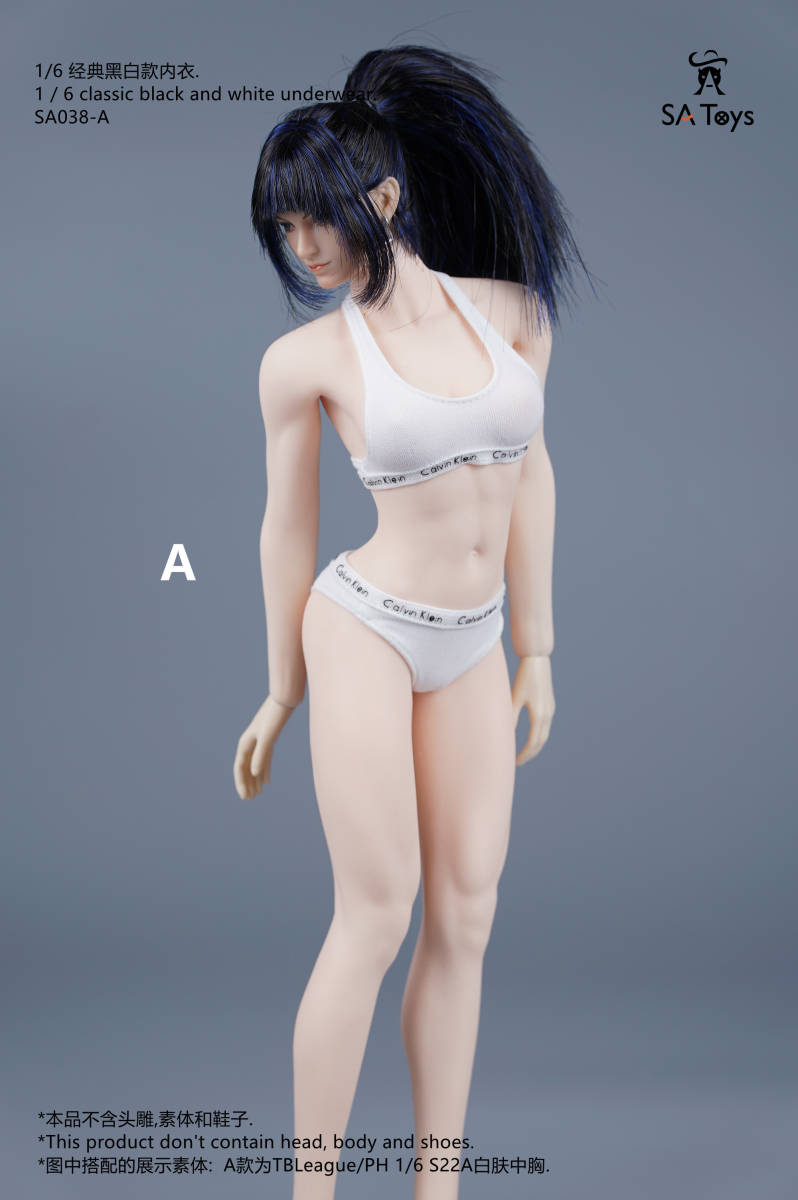 HOT，新作登場 SA Toys SA038A 1/6 サイズ シームレス フィギュア 女性 用 白 下着 ブラジャー ショーツ TBLeague ファイセン JIAOU DOLL 対応(クールガール)｜売買されたオークション情報、yahooの商品情報をアーカイ クールガール