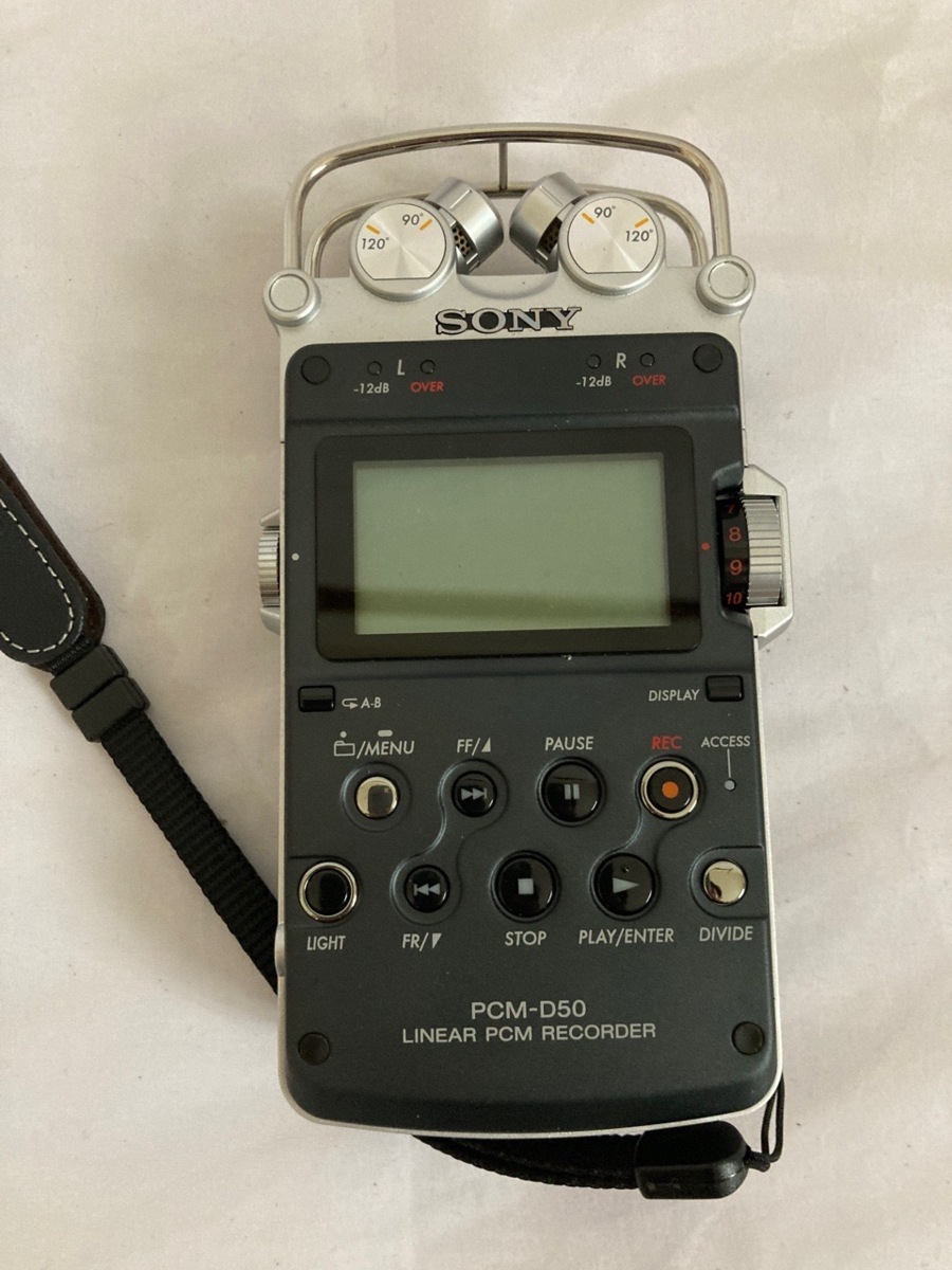 【動作確認済】 SONY ソニー PCM-D50 リニアPCMレコーダー ICレコーダー ボイスレコーダー / 60 (007294D) PCM-D50 SONY ソニー 藤本健のDigital ★新同動作品! 通販