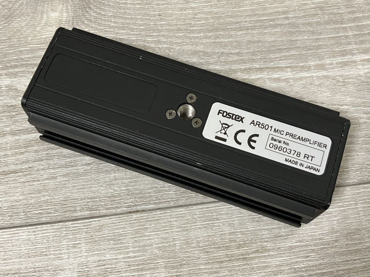 Fostex フォステクス マイクプリアンプ AR501 中古品 ジャンク扱い