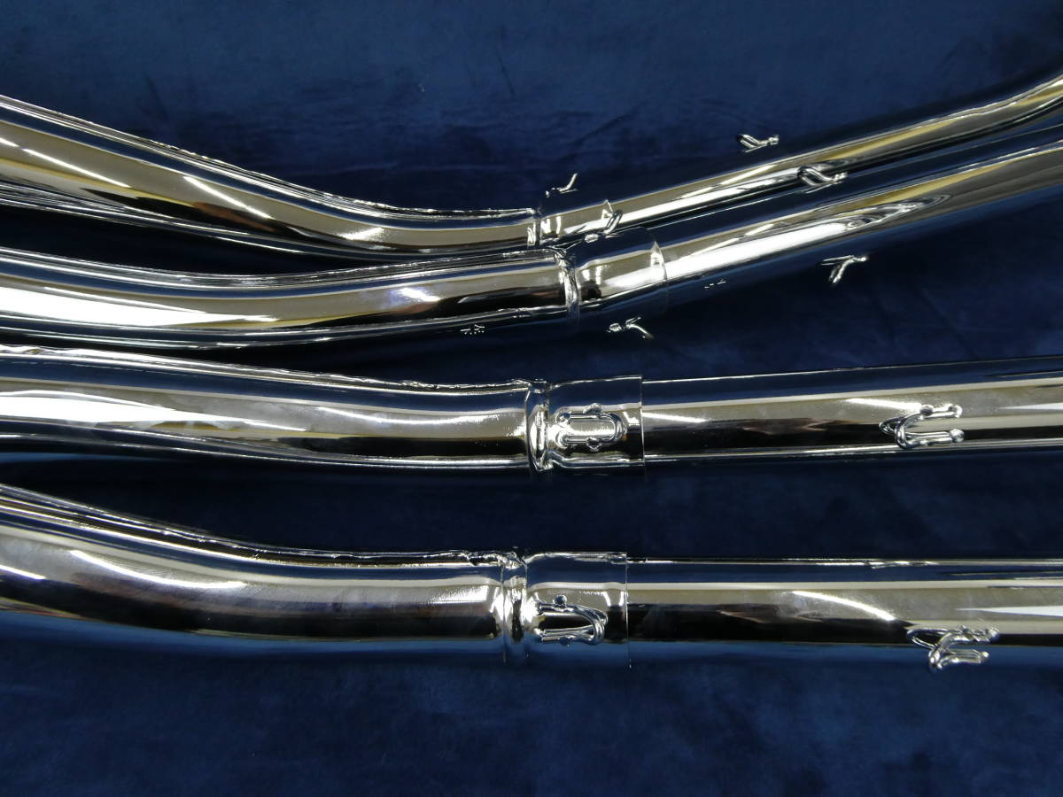 4本出し マフラー メッキ ゼファー1100 / ZRT10 RS ZR1100A Z2仕様Z1