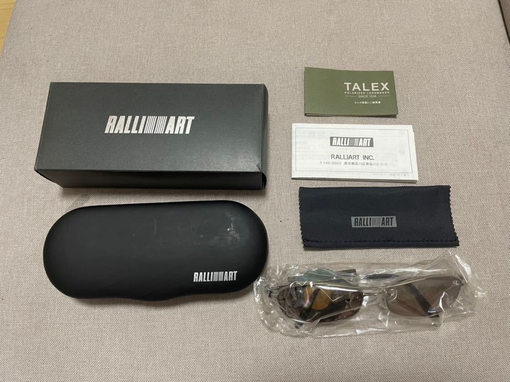 未使用】ralliart ドライビング サングラス TALEX ランエボ ct9a cp9a