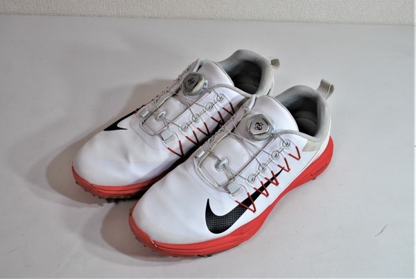 NIKE ナイキ BOAゴルフシューズ 849970 104 8Inch 26.0cm 中古(26.0 