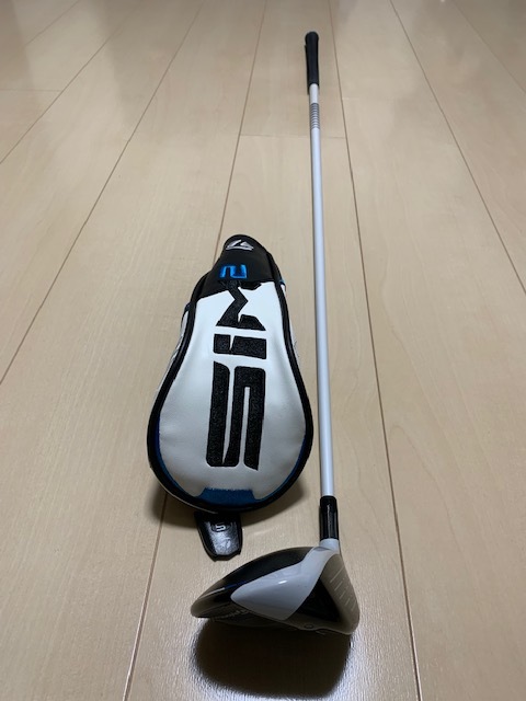 超美品 テーラーメイド SIM2 MAX 5W 18度 シャフト TOUR AD HD-6 FLEX  