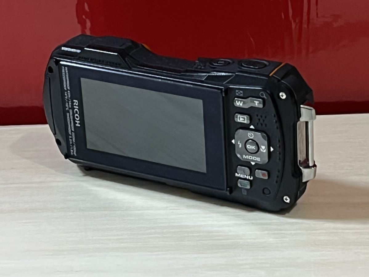 WG-50 RICOH リコー オレンジ 防水デジタルカメラ デジタルカメラ