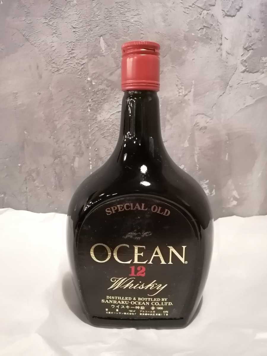 未開封 OCEAN WHISKY オーシャン ウイスキー 12年 SPECIAL OLD 760ml
