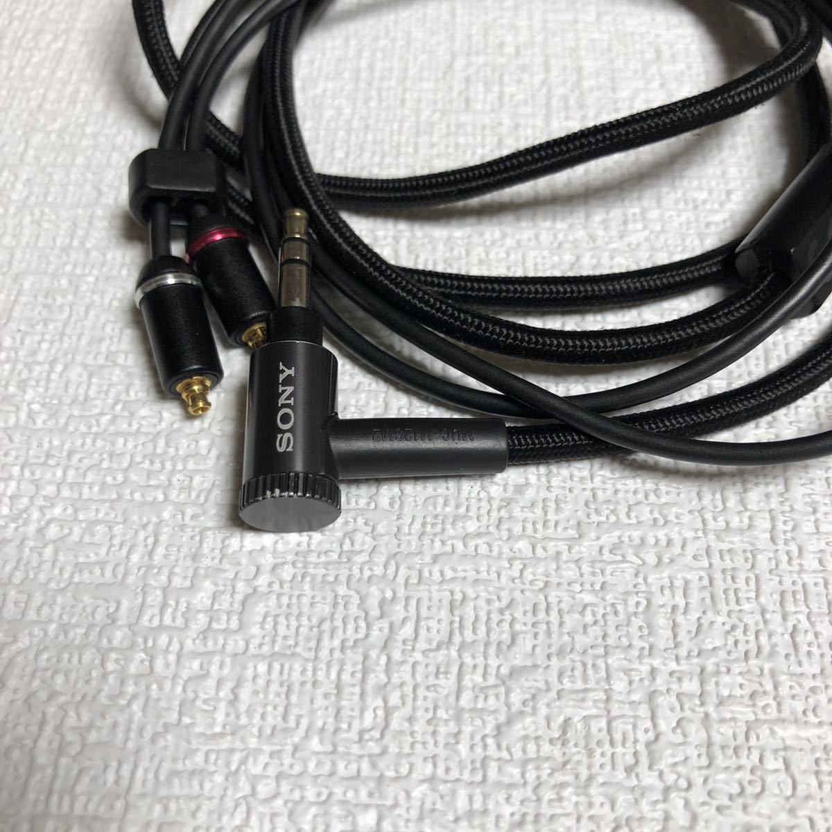 SONY mmcx イヤホン ヘッドホン ケーブル MUC-M12SM2 リケーブル