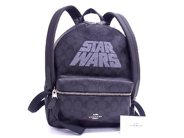 章太郎様 COACH コーチ リュック バックパック ネイビー スタードット